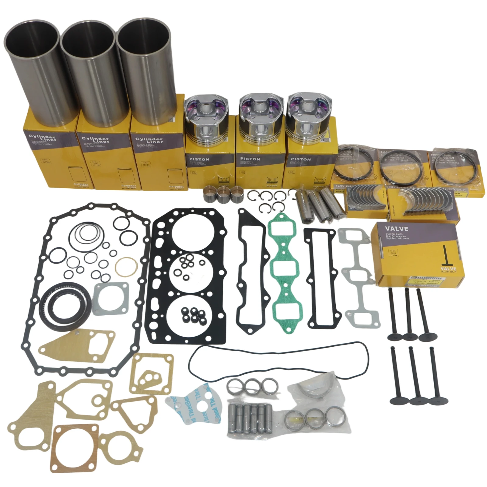 3TNV88 Engine overhaul Rebuild Kit For Yanmar 3TNV88 3TNV88-N5FA 3TNV88-DSA 3TNV88-GGE 3TNV88-XBV 3TNV88-QTBI 3TNV88-MJT Engine