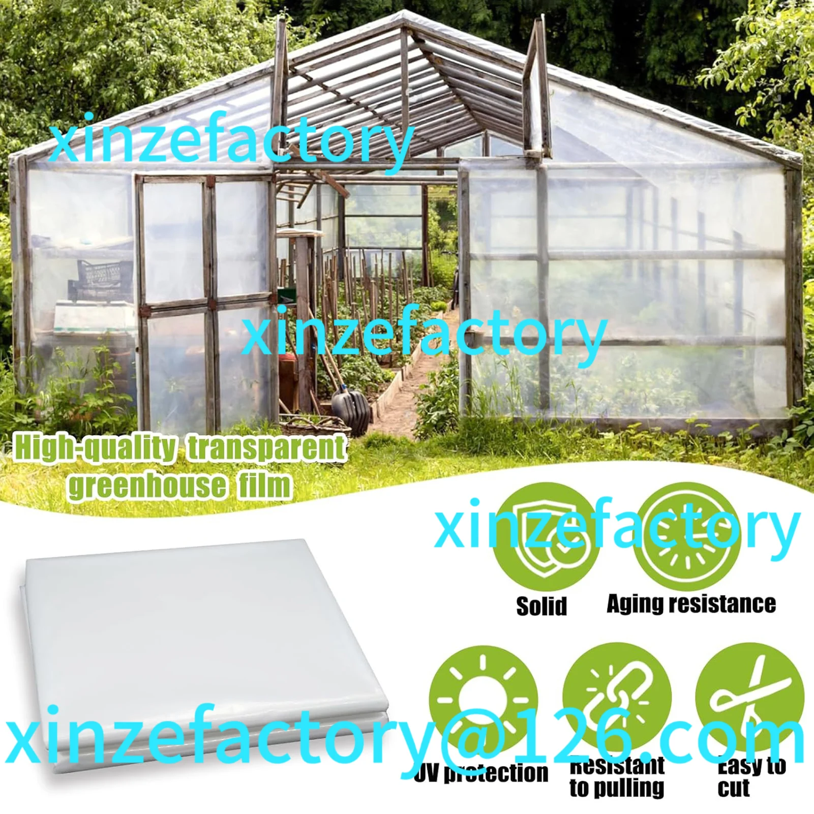 

Be suitable for Transparent Heat Preservation, Moisture Preservation And Frost Prevention Film