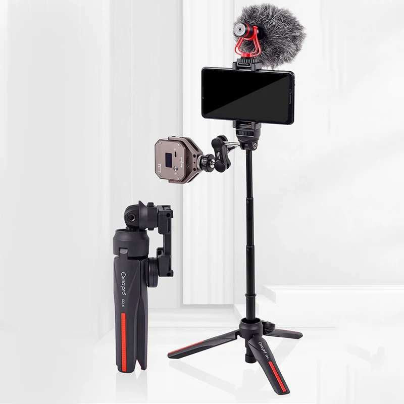 โทรศัพท์มือถือบลูทูธขยายขาตั้งกล้องมือถือแบบพกพา Selfie Stick Holder สําหรับ Live Selfie Vlog