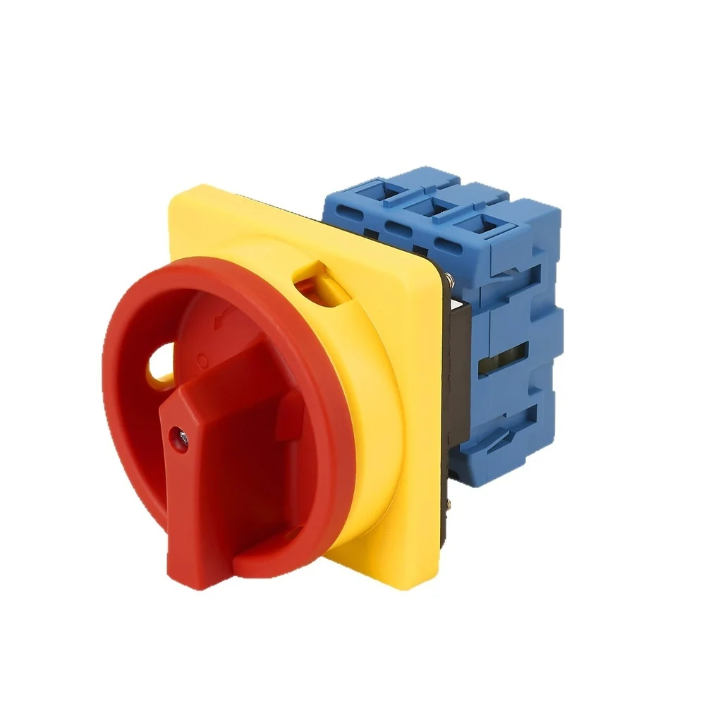 3 Phase Isolation Switch 690V 32A Load Break Switch Panel Mounted With Padlock Load Circuit Breaker Cut-off Load Circuit Breaker