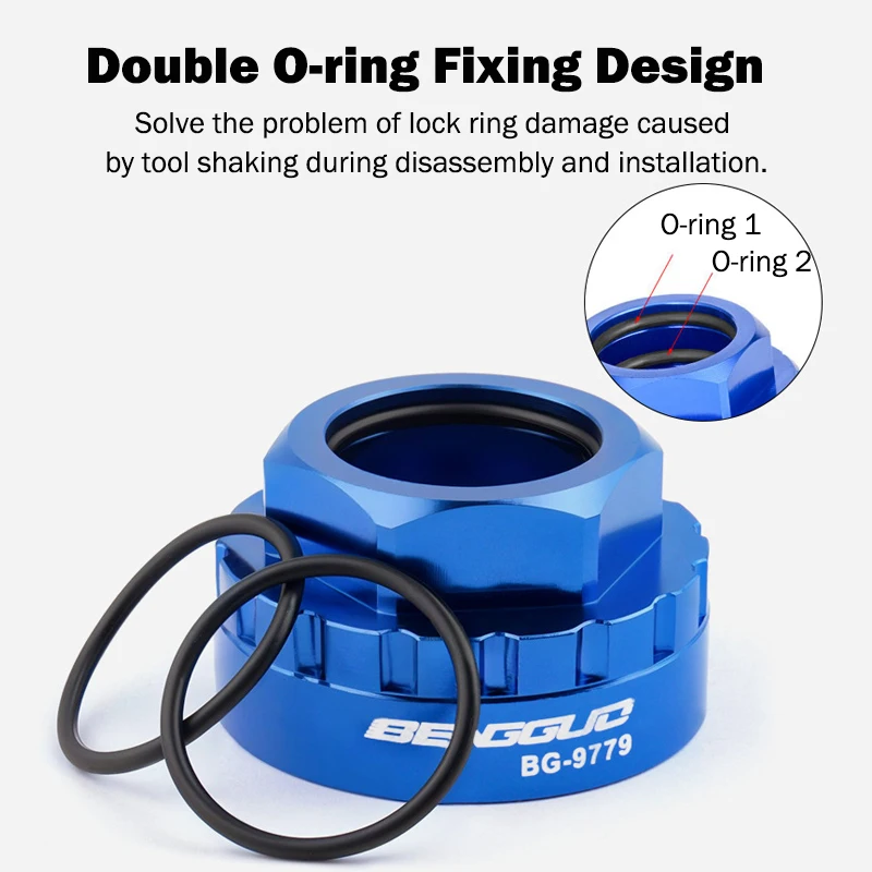 عالية القوة 12 سرعة الدراجة التثبيت المباشر القرص تفكيك أداة دراجة قفل حلقة أداة إزالة الصواميل ل M7100/M8100/M9100 XT