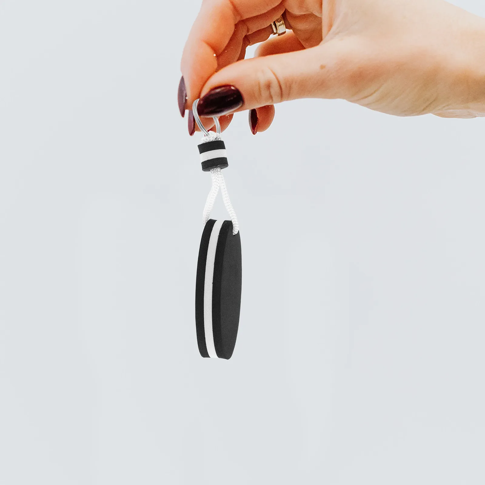 

Набор из 6 плавающих брелоков для ключей в форме овала, для ключей от лодки, спортивных ключей, подходит для водных видов спорта, стильный, портативный