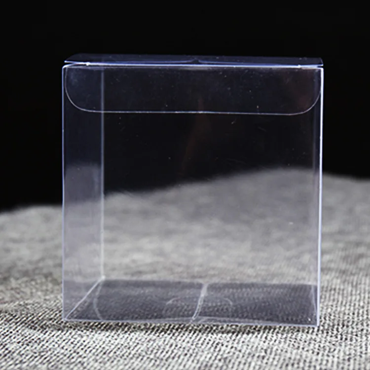 

50pcs Clear Plastic Boxes For Gifts Pvc Packing Box Gift Packaging Transparent Candy Box Wedding Gift Boxes Wedding Party Favors