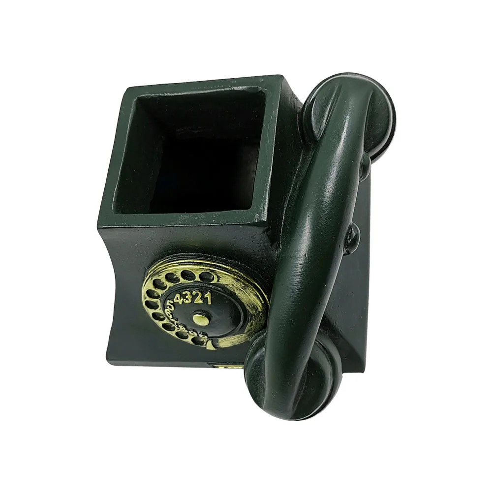 

Retro Telephone Style Flower Pots for Succulents Plant Decor imitation telephone flower pot garden supplies
