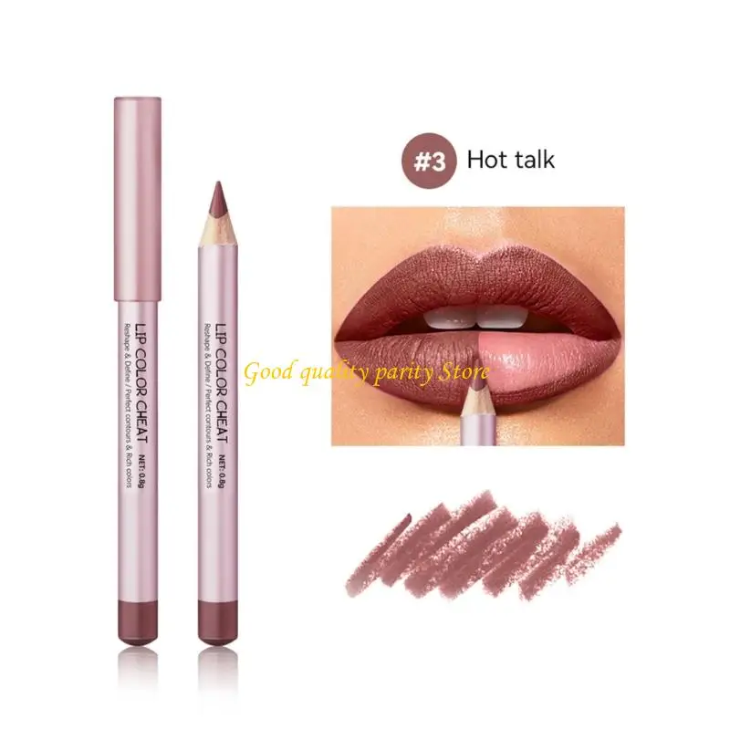 M4ya Matte Matte Lipstick Liner Pastes Waterproof Liner Liner Pencil Labbro Taghi