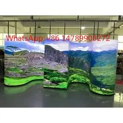 P2.976 P3 P3.91 Custom Cylinder LED Screen Full Color High Quality Creative Advertising Display