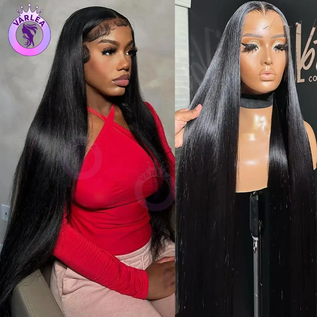 8 to 40 inch 13x4 13x6 Lace Front Wigs Human Hair Straight HD Transparent Lace Front Wig Pre Plucked Straight Human Hair Wigs