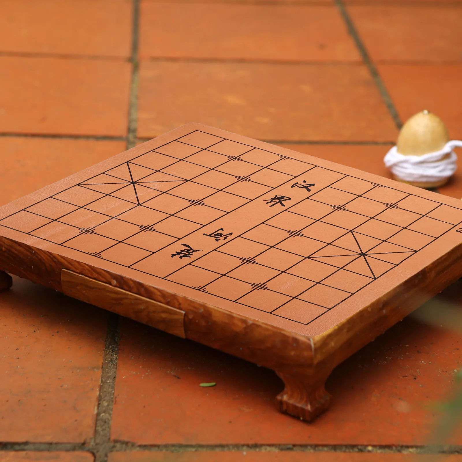 

Foldable Dual-Sided Xiangqi Chessboard Portable PU Chinese Chess Mat Roll Up Marble Game Supply Marble Chess Board