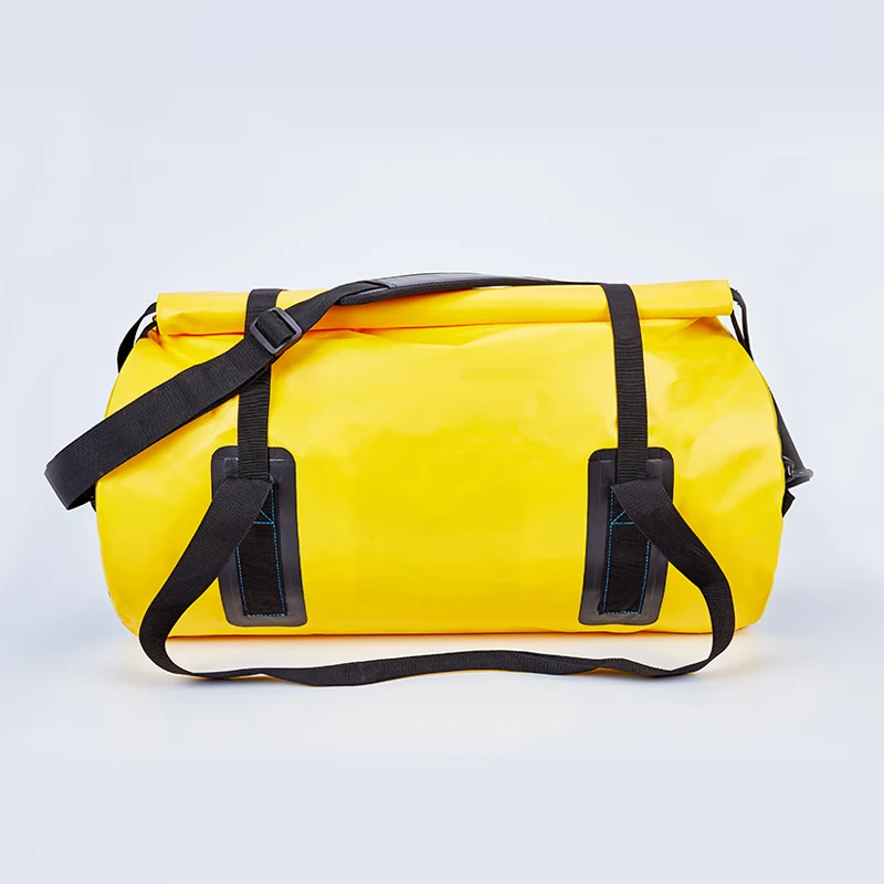 Grande saco de bagagem impermeável com topo laminado e saco seco, adequado para caiaque, rafting, remo, natação, 20L, 50L, 70L, 120L