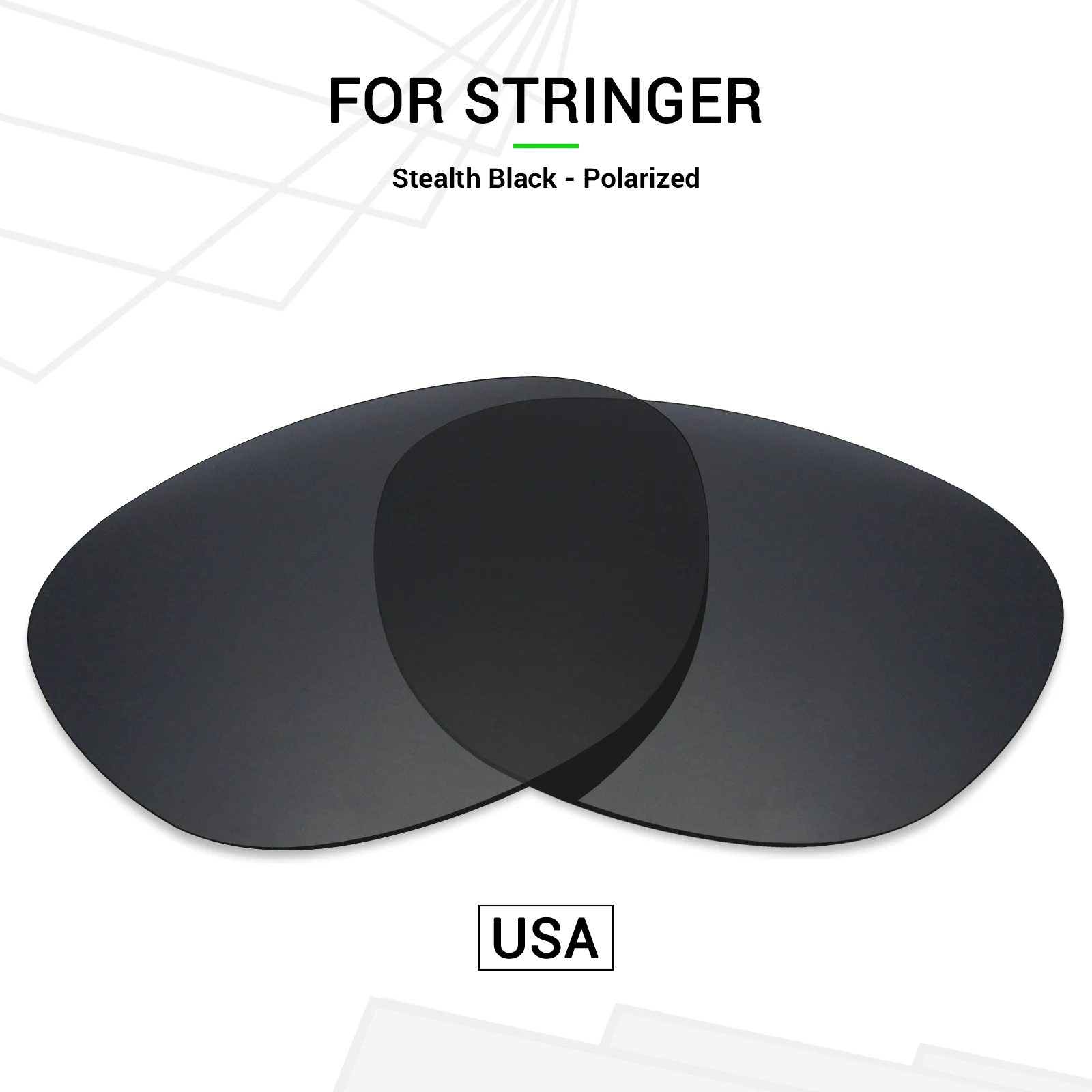 SNARK POLARIZED Replacement Lenses for Oakley Stringer OO9315 Sunglasses - Multiple Options