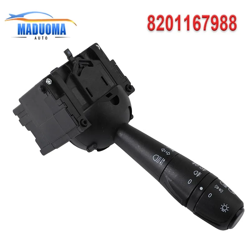 Nowy włącznik reflektorów 8201167988 255405056 R 255400337 R 681726046 R 82011-67988 255401301 R dla Renault