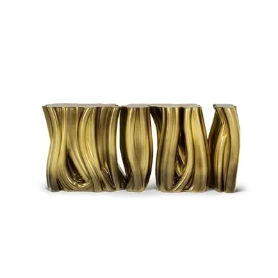 Long Narrow Table Designer Furniture Side View Table Light Luxury against the Wall Console High Sense Console Tables