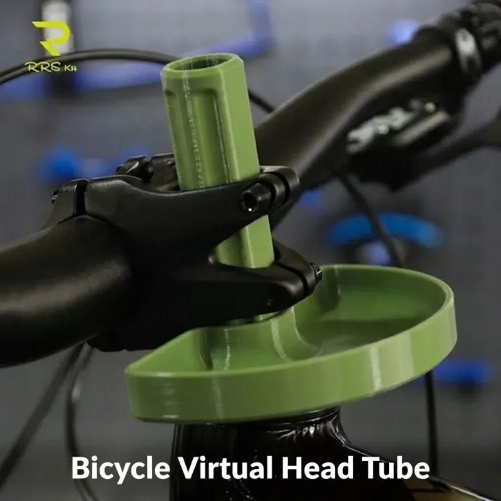RRSKIT Virtual Head Tube For Bicycle Apply To Road Mountain Bike Gravel Cycling Ultralight Virtual Head Tube Bicycle Repair Tool
