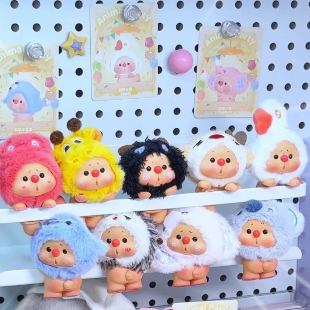 

Подлинная JOTOYS OYOAnimal Party Series, мини-заглушка, коллекция Kawaii, настольное украшение автомобиля, виниловые плюшевые куклы, аниме-фигурка