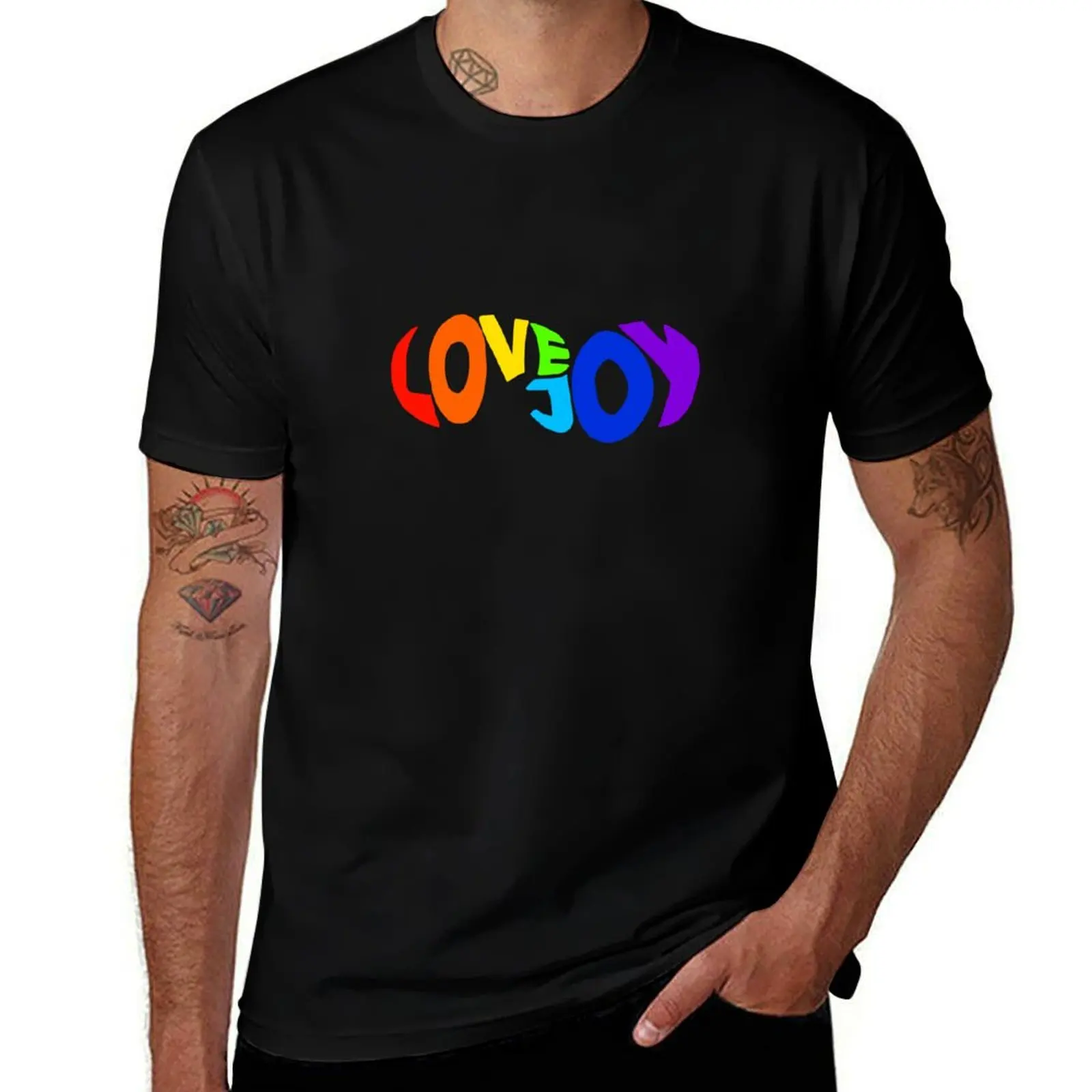 

Lovejoy logo rainbow colouring T-Shirt Plus Size Loose Fit T-Shirt