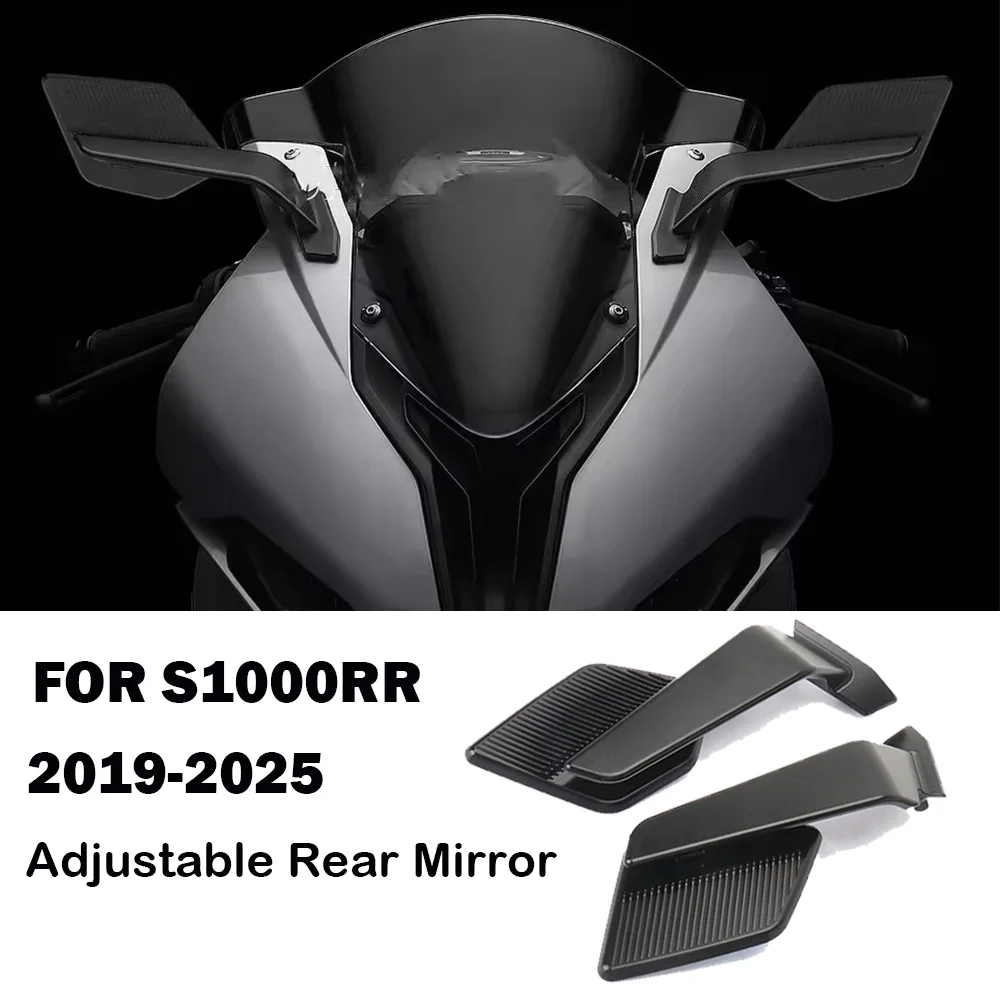 

For BMW S1000RR s1000rr S1000 RR 2019-2025 New Adjustable Motorcycle Accessories Wind Wing Side Rearview Mirrors 2023 2024