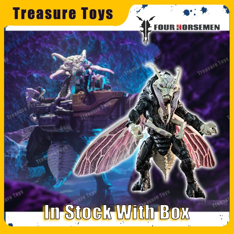 Four Horsemen Studio Cosmic Legions Outpost: Zaxxius Serie Sphexxian Mine Worker Anime Actionfigur