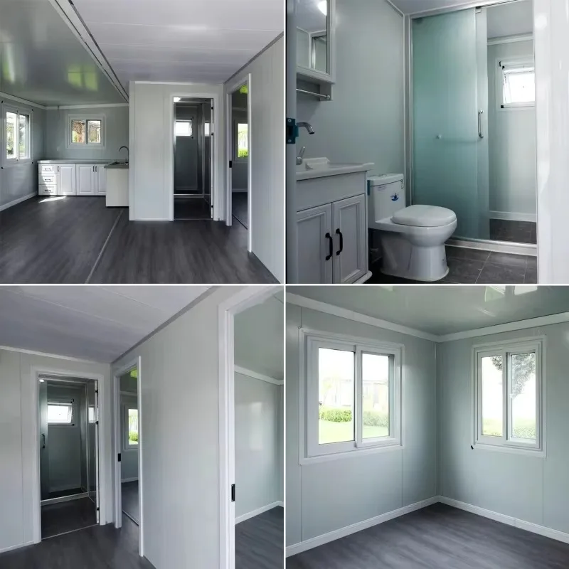 YG Customized House Twin Retreat Dual Capsule Luxury Prefab House Tiny Apple Hotel Mobile Prefabricated Home Container Cabin