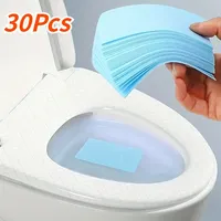 30Pcs Toilet Cleaning Sheets Effervescent Toilet Cleaners Fresh Scent Stain and Odor Eliminato For Home Blue, pink, green