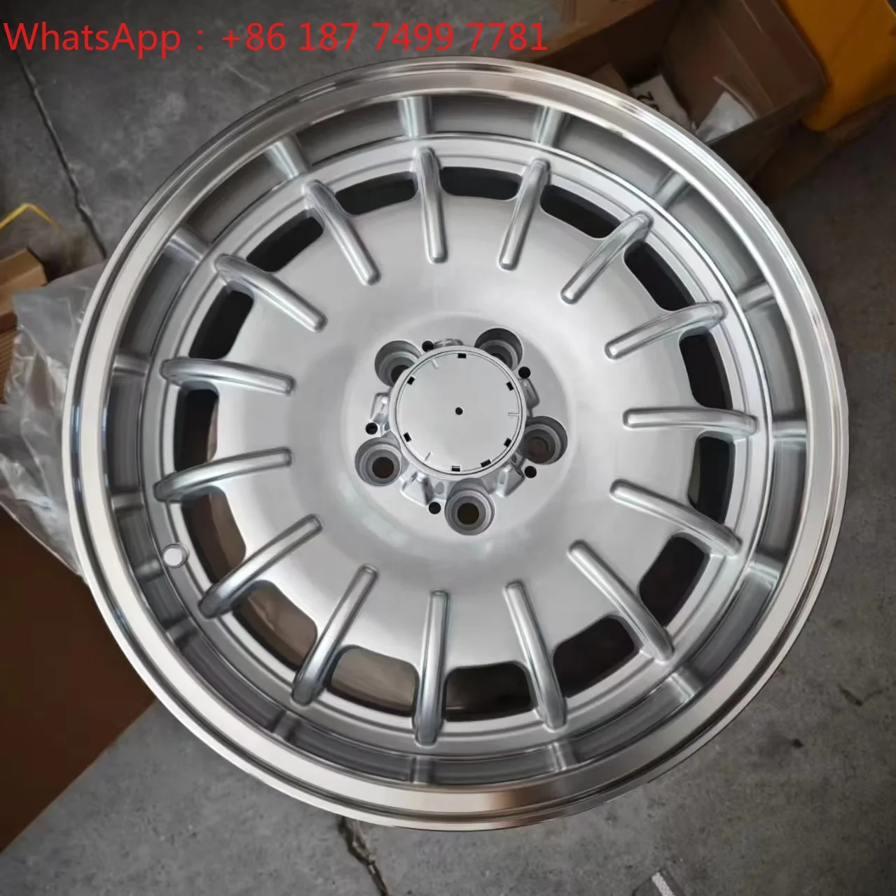 

YQ Aftermarket Car Wheel 17x8 17x9 Staggered Size 5x112 PCD 30 ET Deep Dish Rims for W123 W124 W106 W107