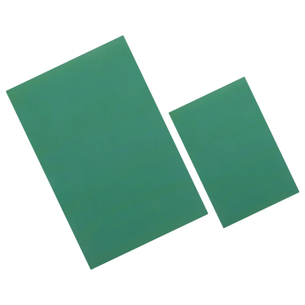 

2 Pcs Plastic Plates Printmaking Glue Board Child Pvc Block Printing Supplies Linoleum