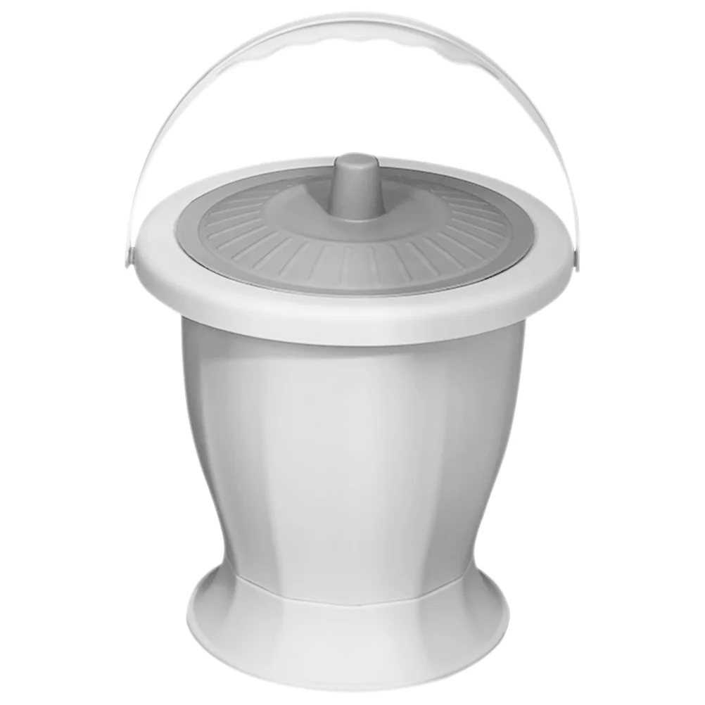 

Plastic Spittoon Chamber Pot Lid for Elderly Children Portable Toilet Pee Cup Chamber Pot With Lid Household Use