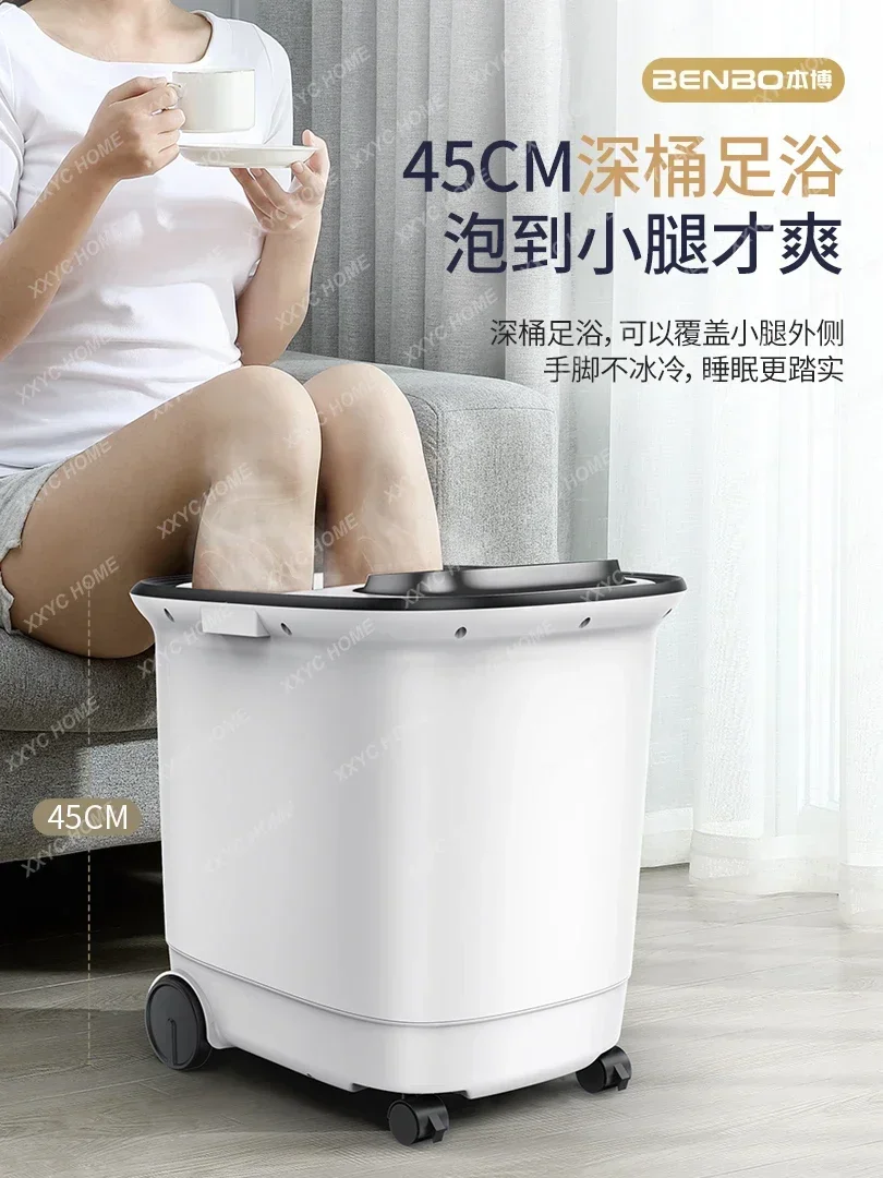 버킷, 항온 발목욕기, 발 세척기, 전기 마사지, 자동 발 치료기