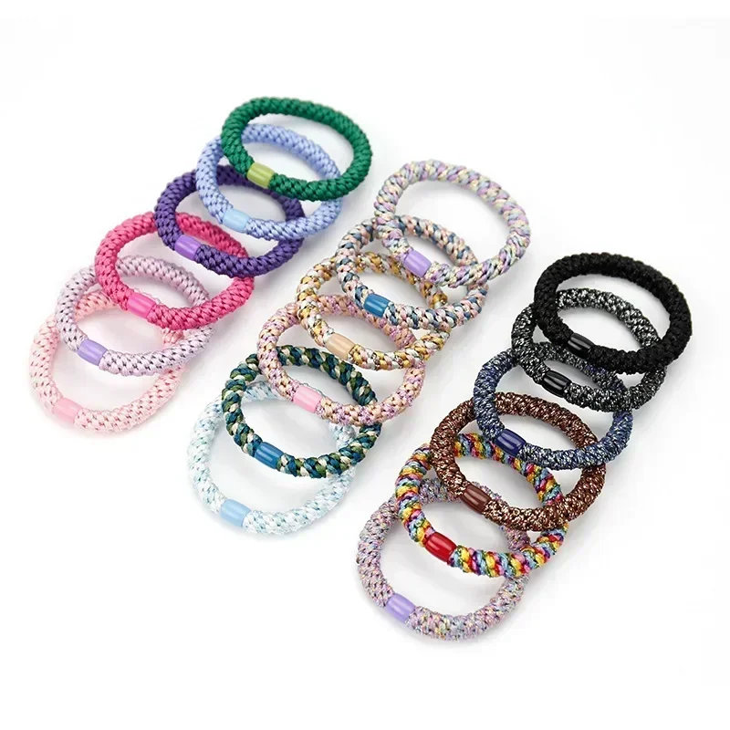 Fashion Knekki Haar Elastiek Hair Bands For Women Big Nylon Hair Tie girl Elastic Ponytail head rope kknekki Accessories