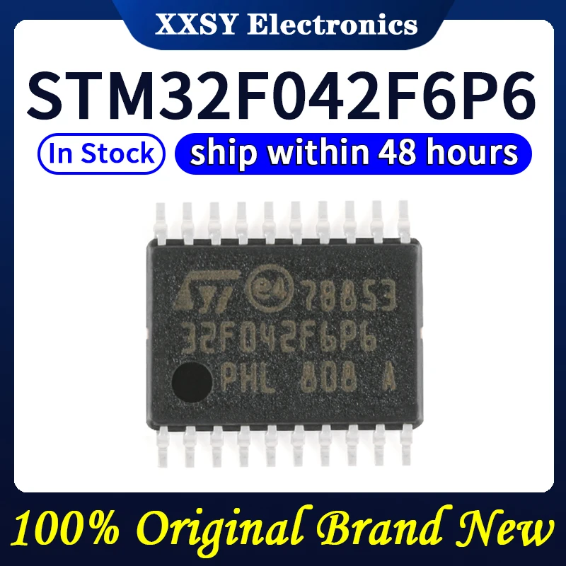 STM32F042F6P6 STM32F042F4P6 stm32f4p6 STM32F042K6T6 STM32F042K6U6 STM32F042C6T6 STM32F042C6U6 ، جديد