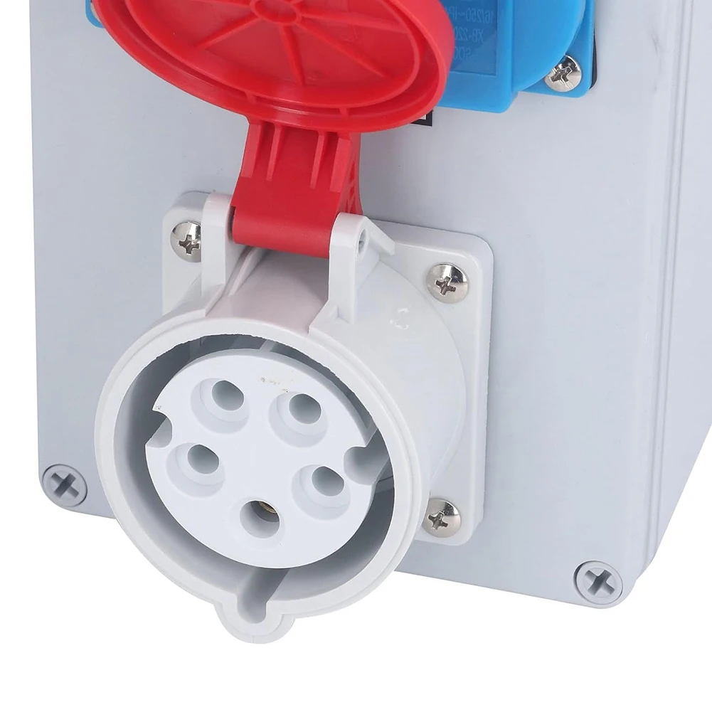 Construction Power Box IP44 Distribution Box 220-250V 16A Sockets Compact And Robust Design Corrosion-resistant