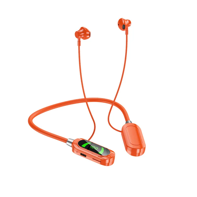 # Светодиодные супермощные Bluetooth 5,3 наушники Hi-Fi звуковые наушники магнитные беспроводные наушники спортивные водонепроницаемые гарнитуры на шею