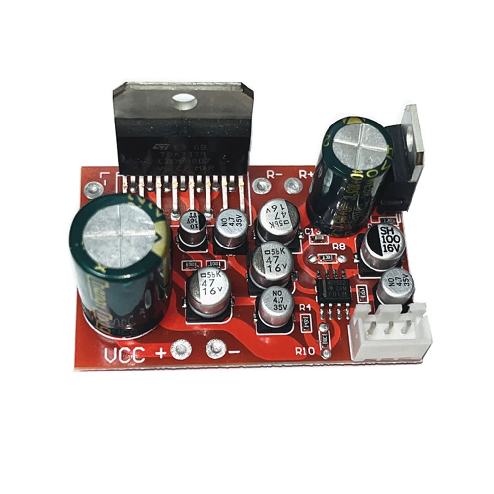 

CD7379 Dual Channel High Power Amplifier Board NE5532 Preamplifier DC12V Power Supply 39W + 39W Audio Power Amplifier Board