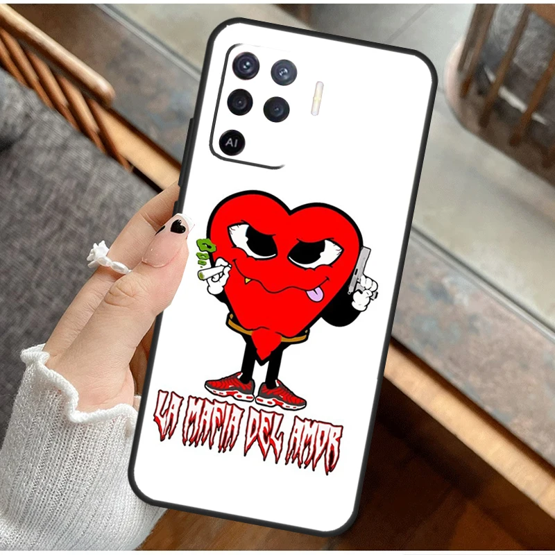 Love Mafia For OPPO A53 A54 A57 S A15 A16 A17 A5 A9 A31 A74 A94 A76 A96 A52 A72 A91 A93 A77 A78 Case