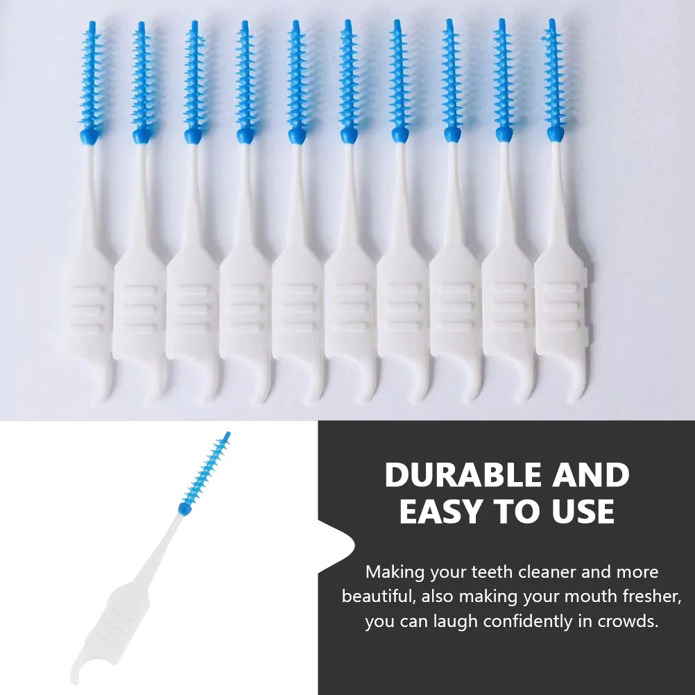 

200Pcs Interdental Brush Premium Oral Care Supplies Lightweight Teeth Cleaner Portable Tooth Cleaning Tools for Dental Hygiene