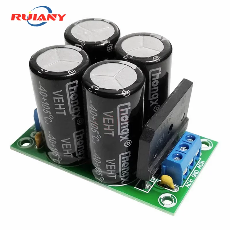 35V 50V 63V 4700uF Positive and negative voltage dual power amplifier sound rectifier filter power supply board pond board modul