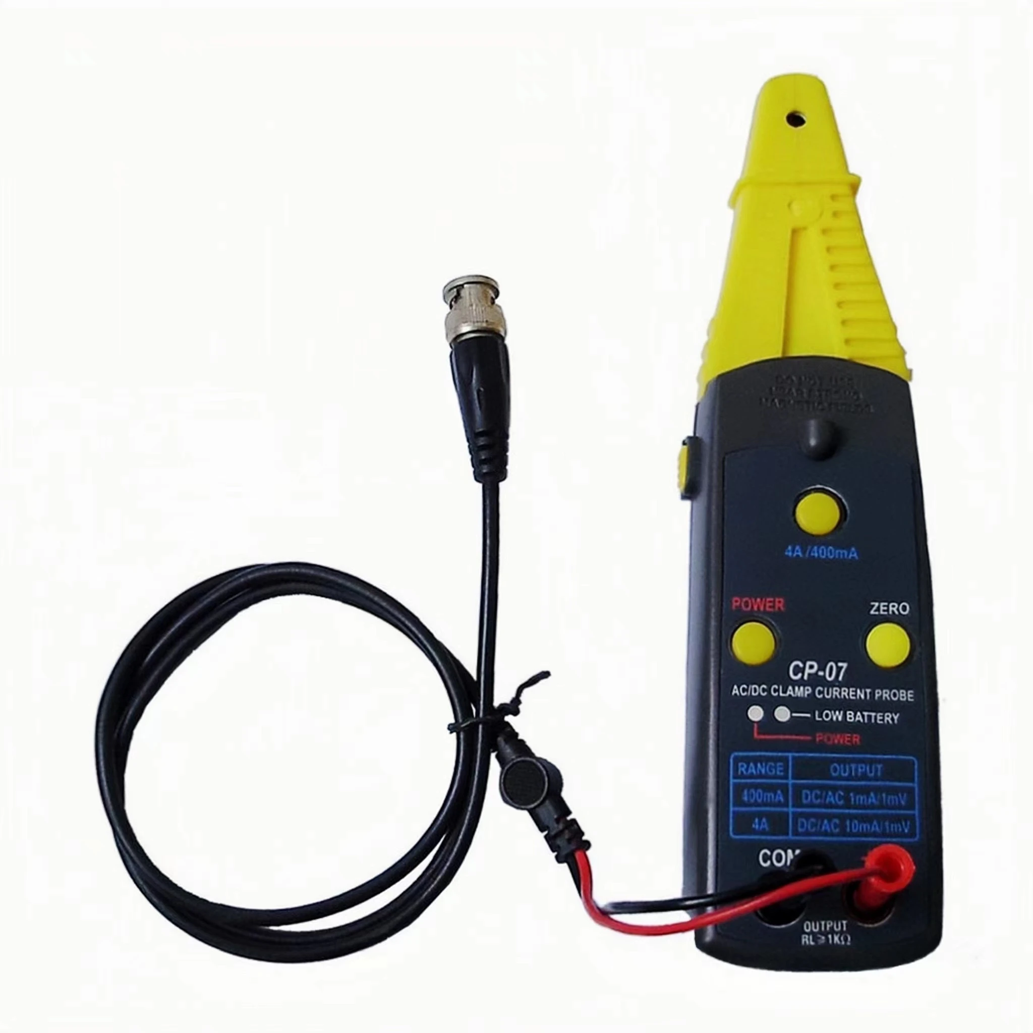 

CP-07 AC/DC Current Clamp Probe 4A 500kHz Oscilloscopic current probe