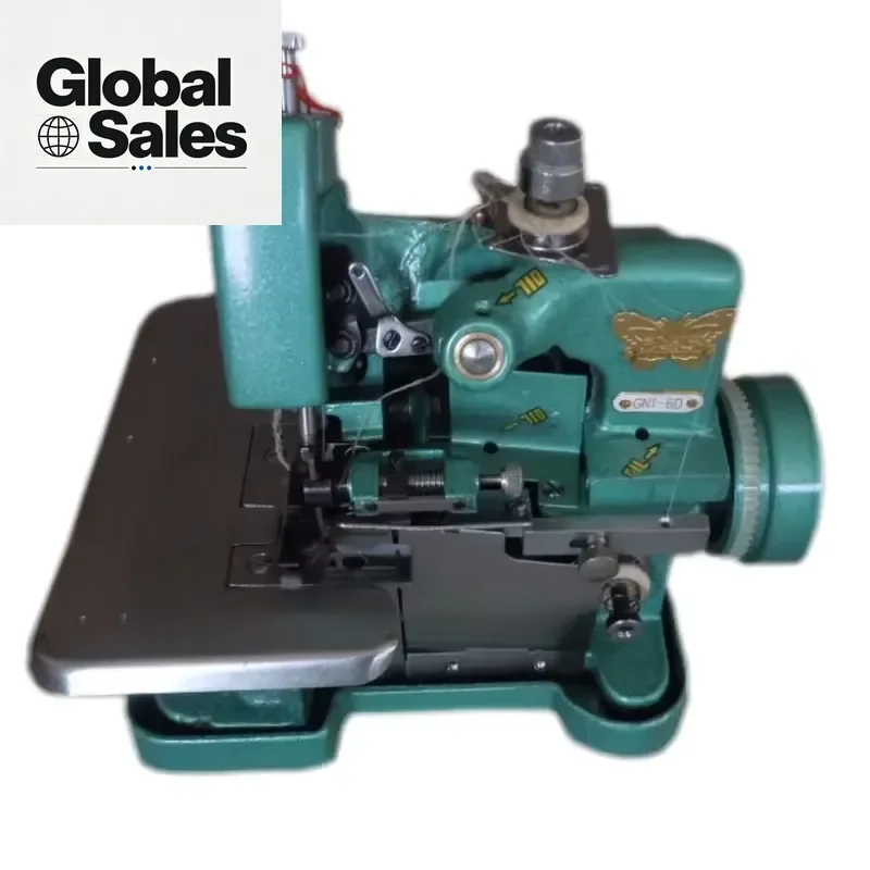 GN1-6D High-Speed Automatic Mini Electric Overlock Sewing Machine Pump Motor Easy-to-Operate Guard New