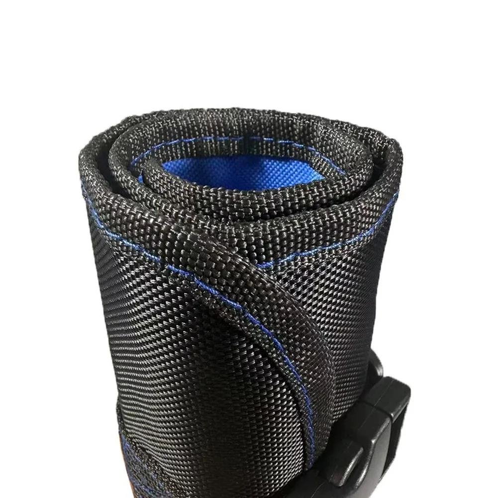 Roll Up Drill Bit Storage Bag with 37 Secure Pockets Built from Water Resistant 600D Oxford Fabric and Reinforced Stitching