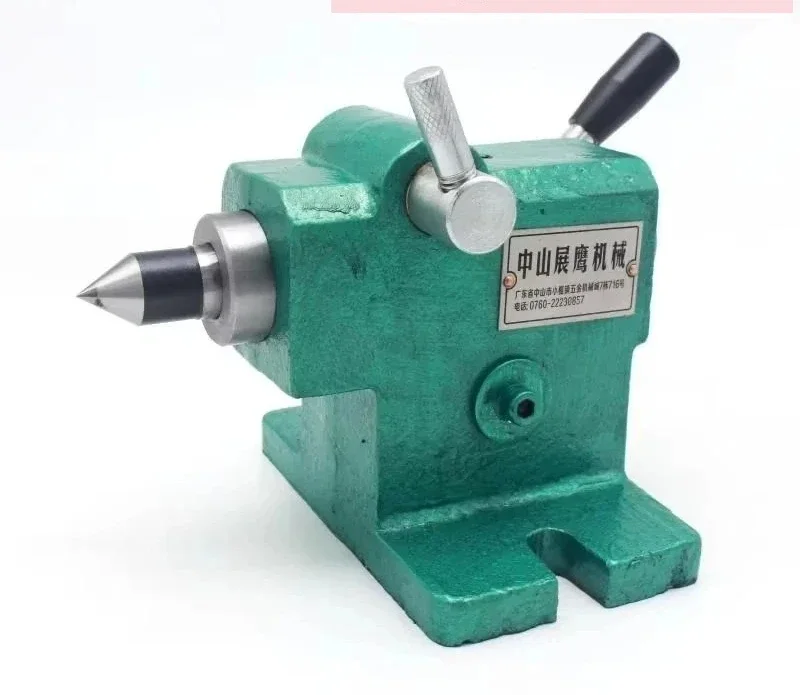 Small car bed tailstock assembly woodworking simple and fast telescopic top pin spindle tailstock