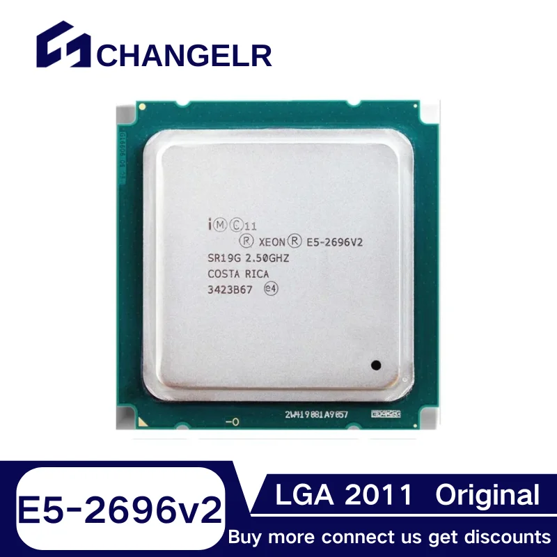 

Процессор Xeon E5-2696V2 SR19G, 12 ядер, 24 потока, LGA2011, 22 нм, ЦП 22 нм, 2,5 ГГц, 30 м, E5 2696V2, E5 LGA2011