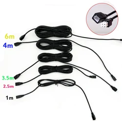 1m/ 2.5m/ 3.5m/ 4m/ 6m 2 Pin Extension Cable Cable For Parking Sensor Waterproof 4 Pcs/ lot