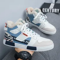 Original Winter Warm Men Plus Snow Sneaker Big Size 47 Slip Soft Sports Casual Outdoor Men Sneakers Cotton Walking Men Shoes