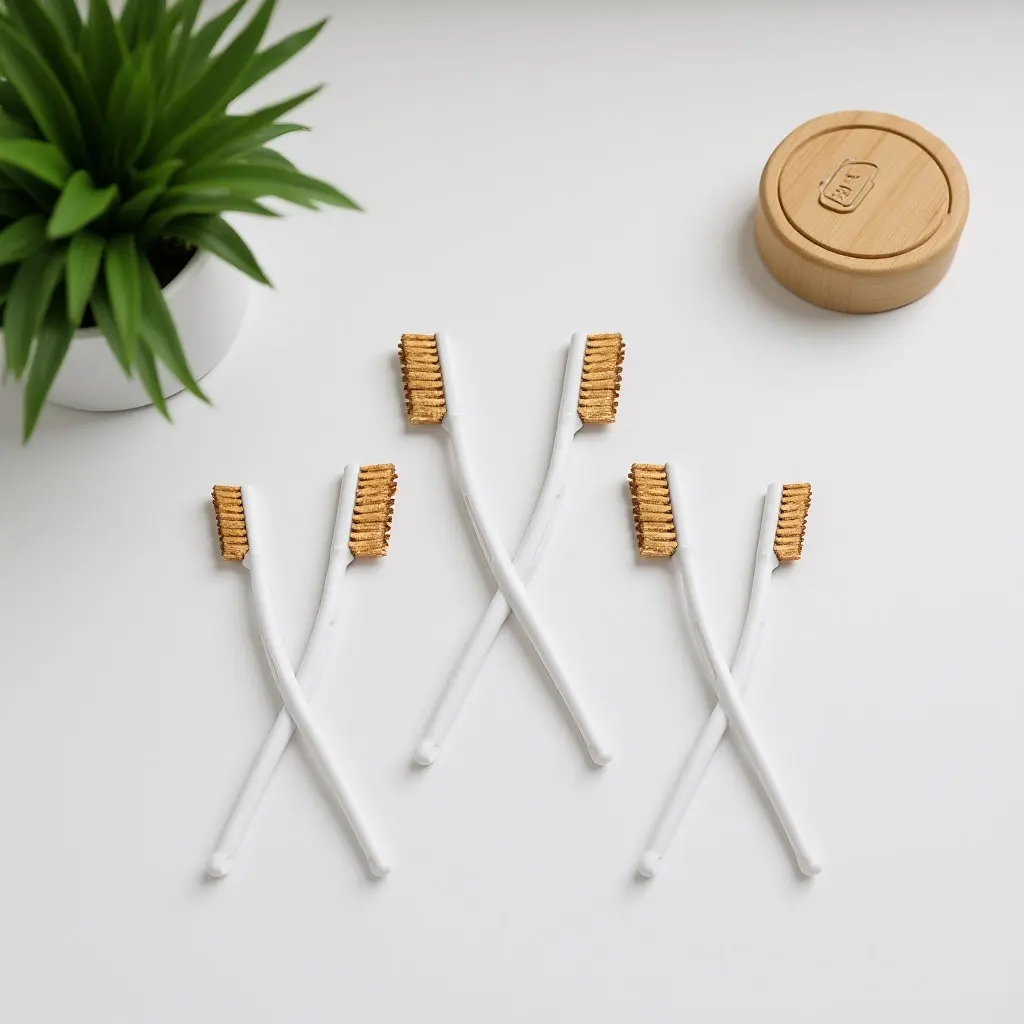 

6Pcs 3D Printer Nozzle Cleaning Brush Copper Wire Precise Extruder Cleaning Rust Removal Tool Maintenance 3D Printing