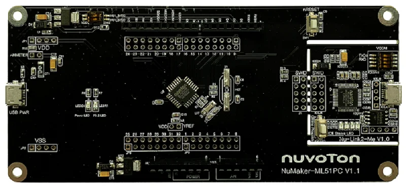 Nuvoton new tang NuMaker development board NuMaker-ML51PC development board