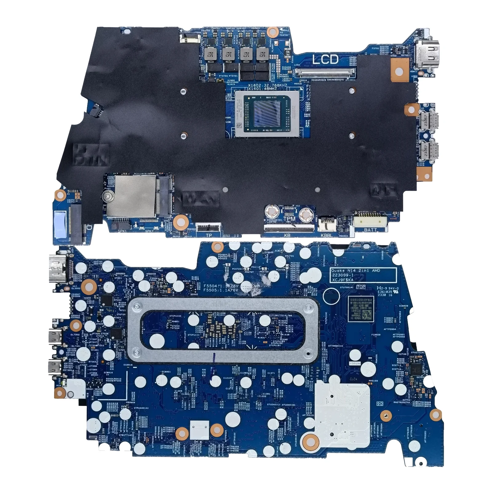 

0DJ5J8 DJ5J8 для Inspiron 7435 2-в-1, материнская плата для ноутбука, встроенный процессор R5-7530U, 8 ГБ ОЗУ, 223099-1