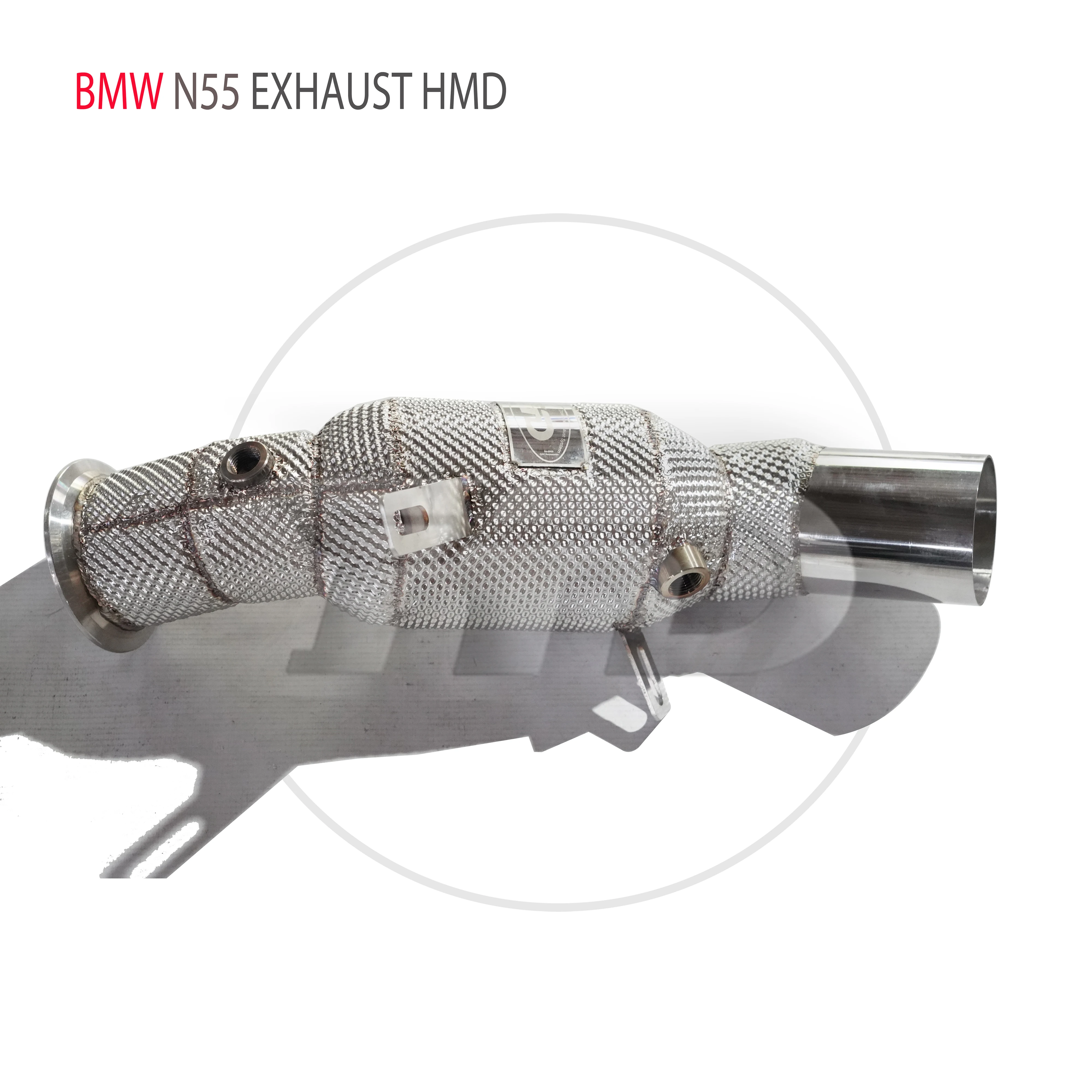 

HMD Auto Parts Exhaust System High Flow Performance Downpipe for BMW 535i F18 N55 with Heat Insulation