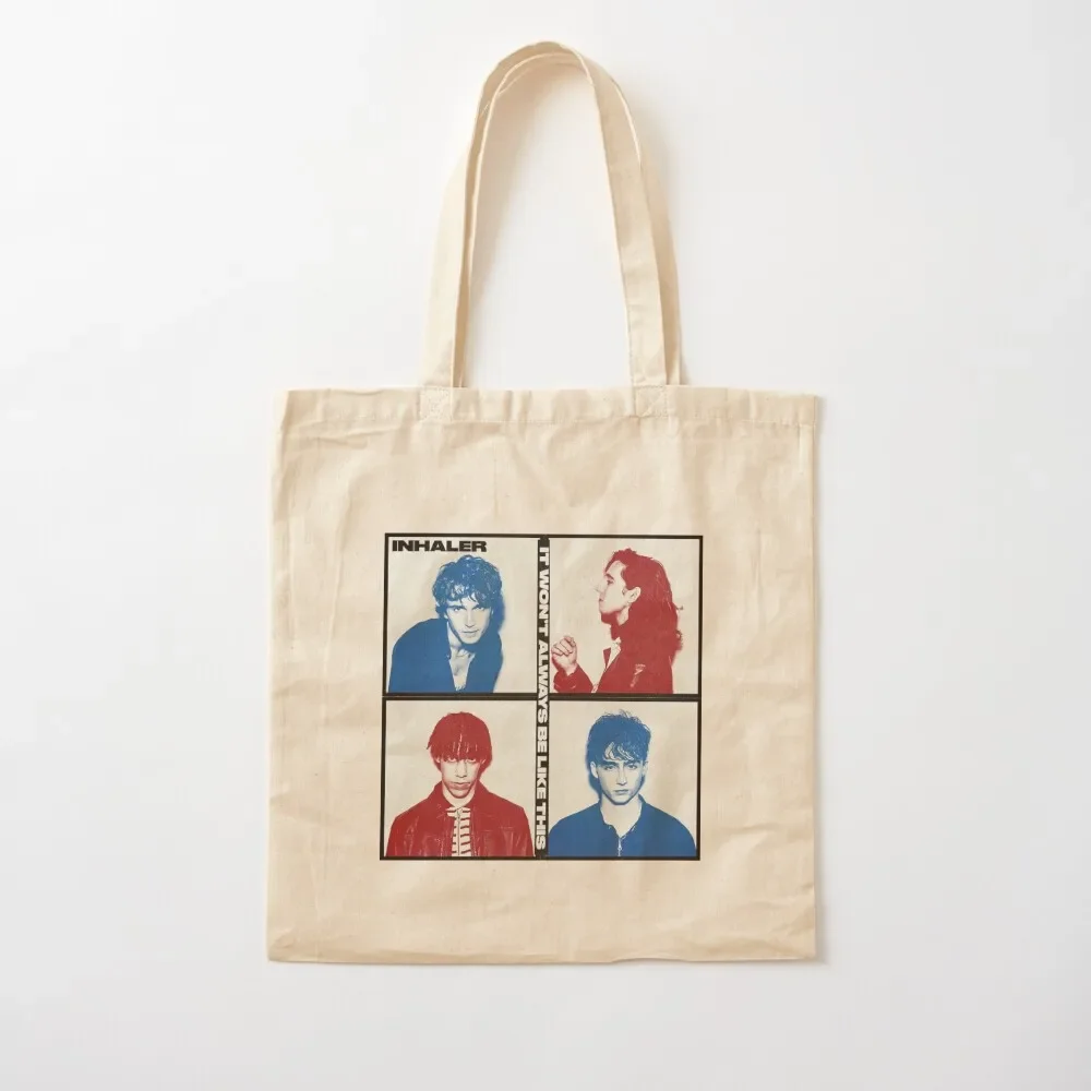 

Inhaler It Won't Always Be Like This Cover Tote Bag reusable grocery bags shoping bag Canvas bag for women