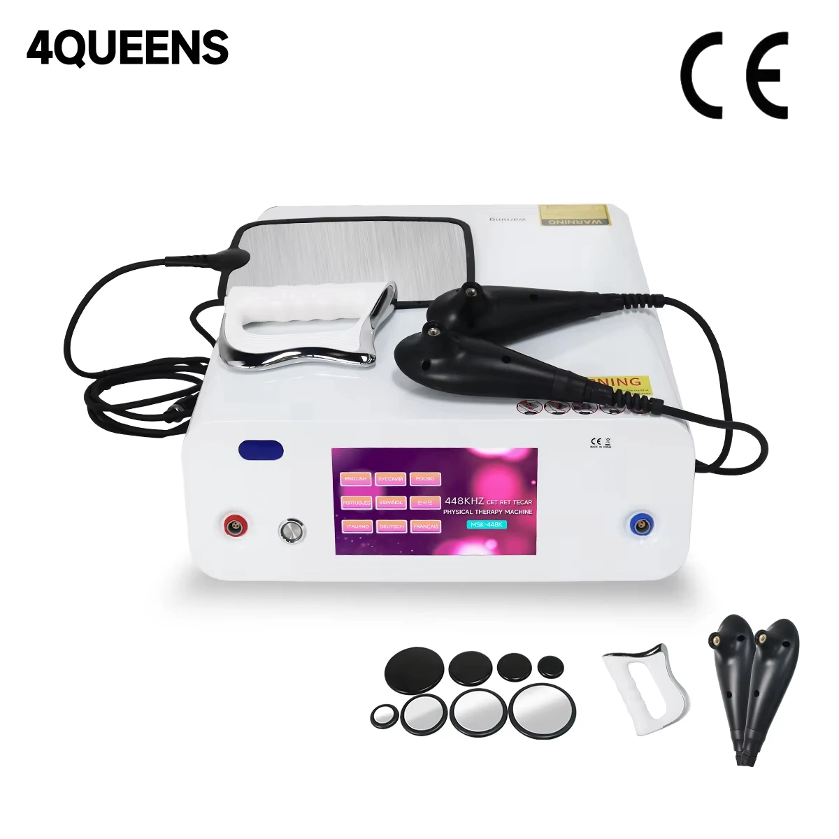 

2025 Совершенно новая технология физиотерапии INDIBA 448 кГц Tecar CET RET для похудения всего тела, подтяжка лица и укрепление кожи, надежность