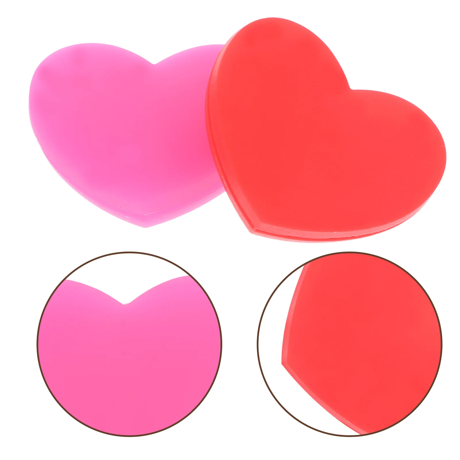 

6 PCS Silicone Tennis Racket Vibration Dampeners Heart Shape Tennis Racquet Absorbers Tennis Racket Strings Dampers for Players