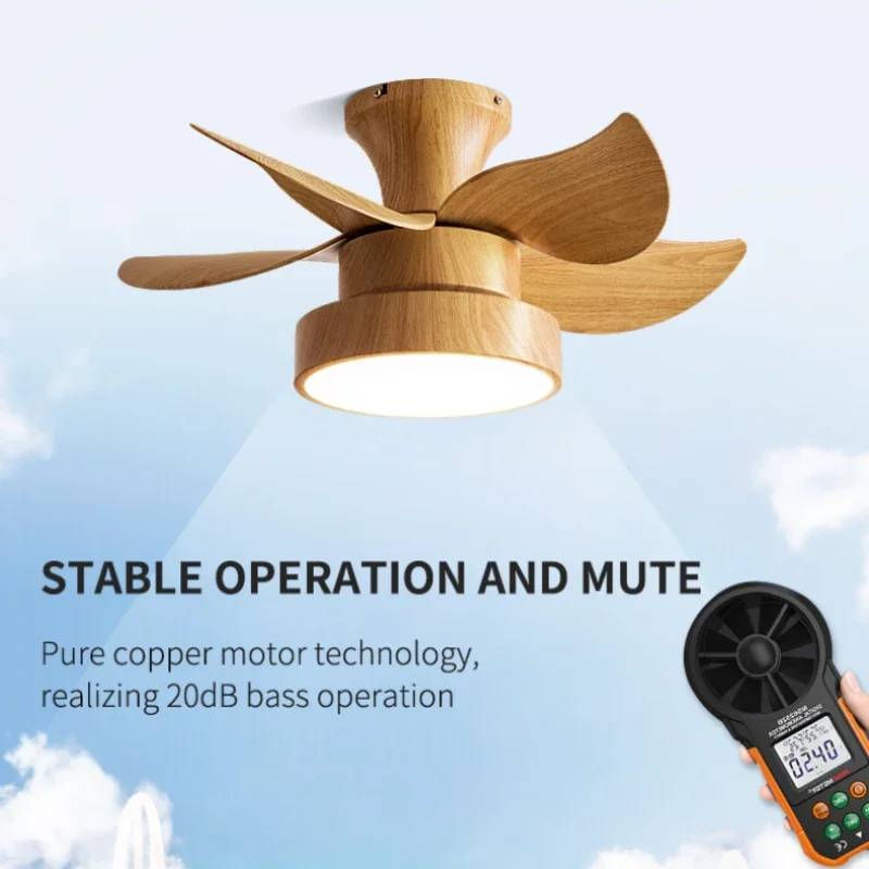 الذكية مروحة ضوء السقف ماكارونس خمس أوراق مروحة السقف ضوء التحكم عن بعد غرفة نوم الأطفال مطعم الشمال المشجعين أضواء